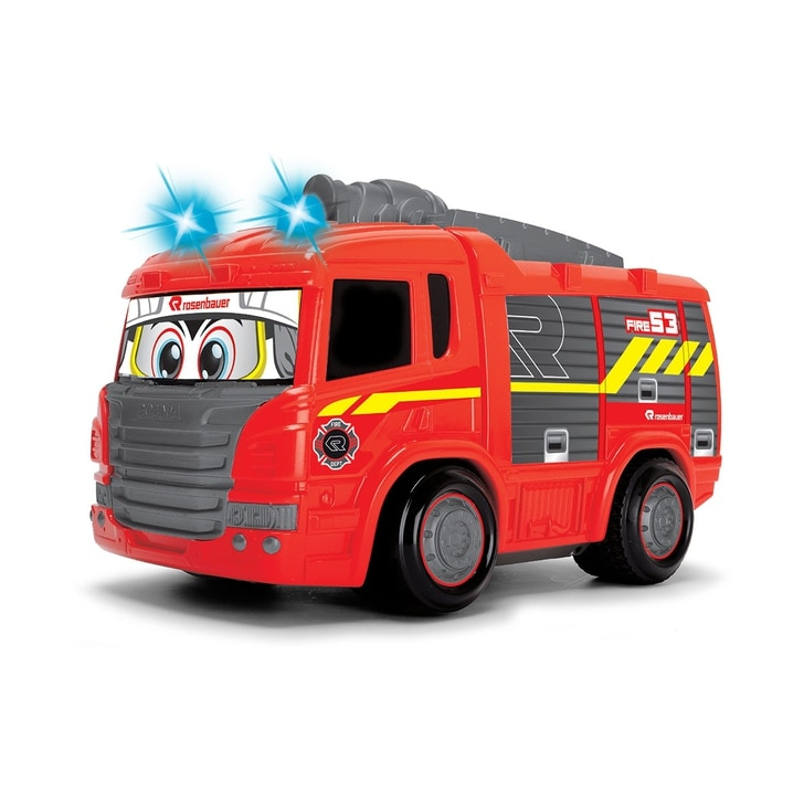 Masina de pompieri Dickie Toys Happy Fire Truck cu telecomanda
