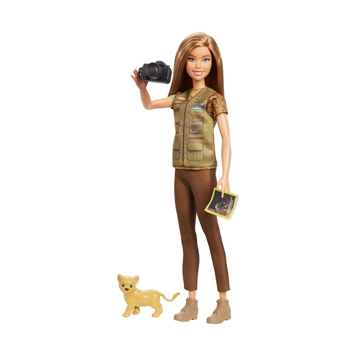 Papusa Barbie by Mattel National Geographic Fotojurnalista