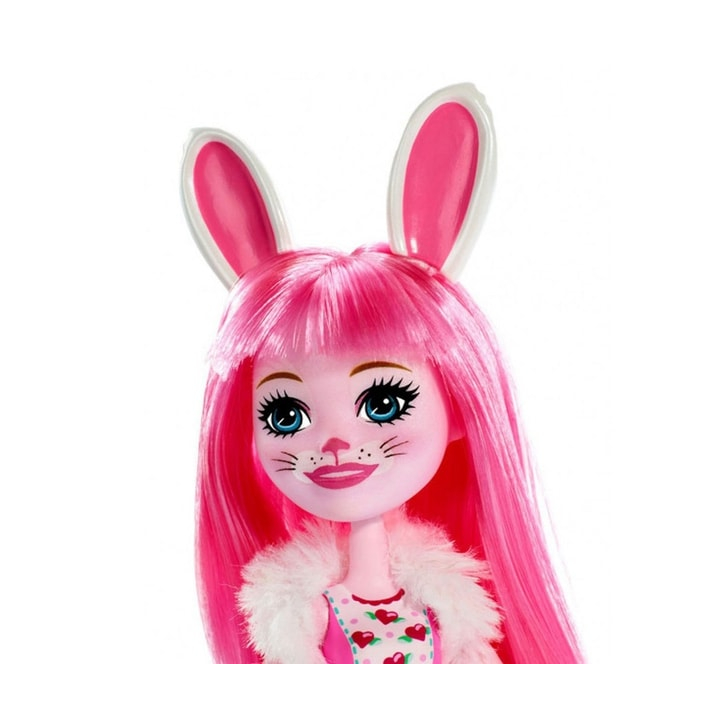 Papusa Enchantimals by Mattel Bree Bunny cu figurina