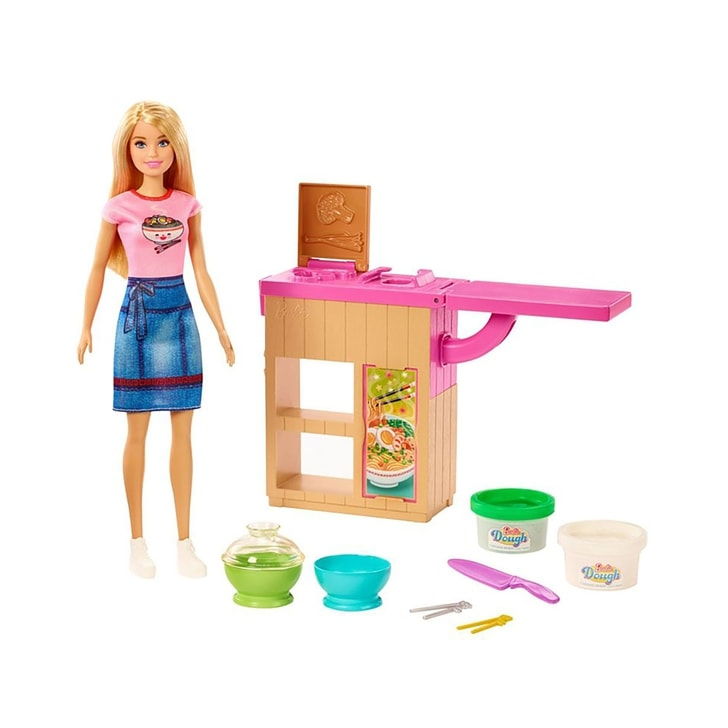 Set Barbie by Mattel Cooking and Baking Pregateste noodles cu papusa si accesorii