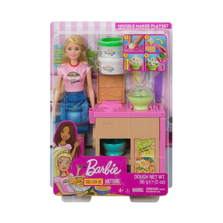 Set Barbie by Mattel Cooking and Baking Pregateste noodles cu papusa si accesorii