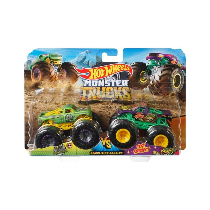 Hot wheels monster hot sale trucks test subject