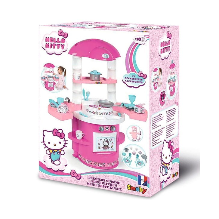 Bucatarie Smoby Hello Kitty Cooky Kitchen