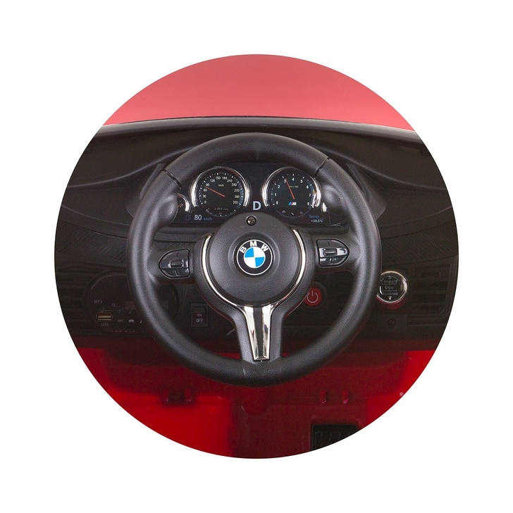 Masinuta electrica Chipolino BMW X6 red cu roti EVA