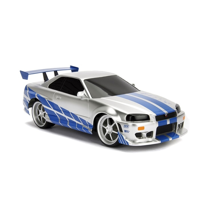 Masina Jada Toys Fast and Furious Nissan Skyline GTR 1:24 cu telecomanda