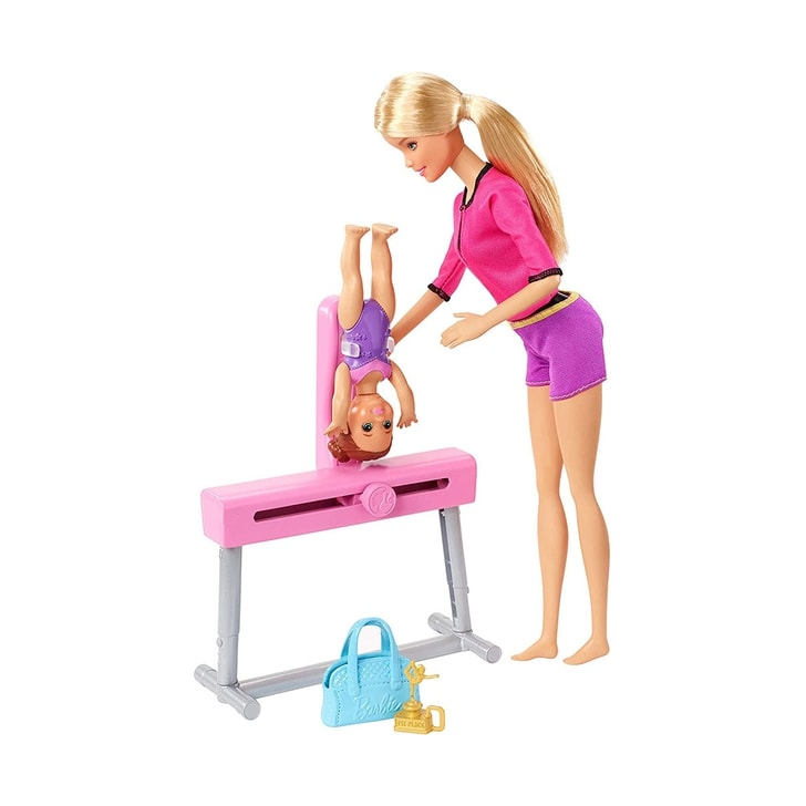 Set Barbie by Mattel I can be Sport 2 papusi cu accesorii FXP39