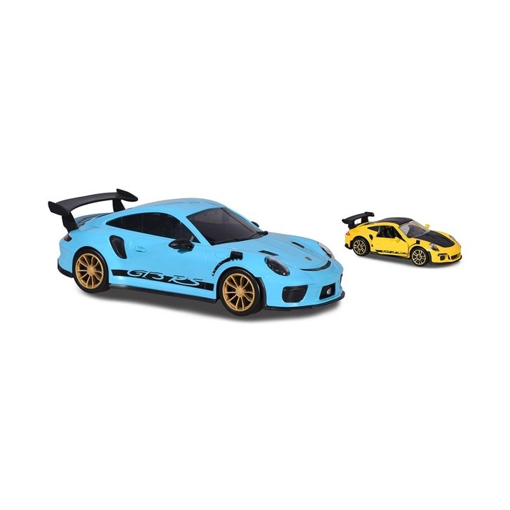 Masina Majorette Porsche 911 GT3 RS Carry Case cu masina Porsche 911 GT RS