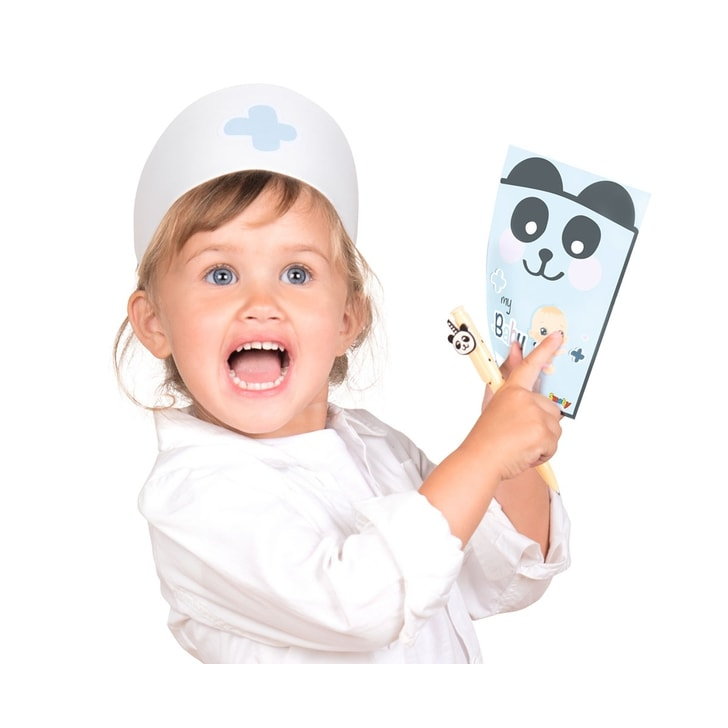 Centru de ingrijire pentru papusi Smoby Baby Care Center cu papusa si accesorii