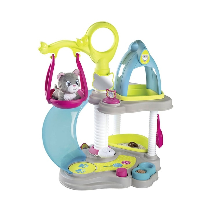 Centru de joaca pentru pisici de jucarie Smoby Cat's House