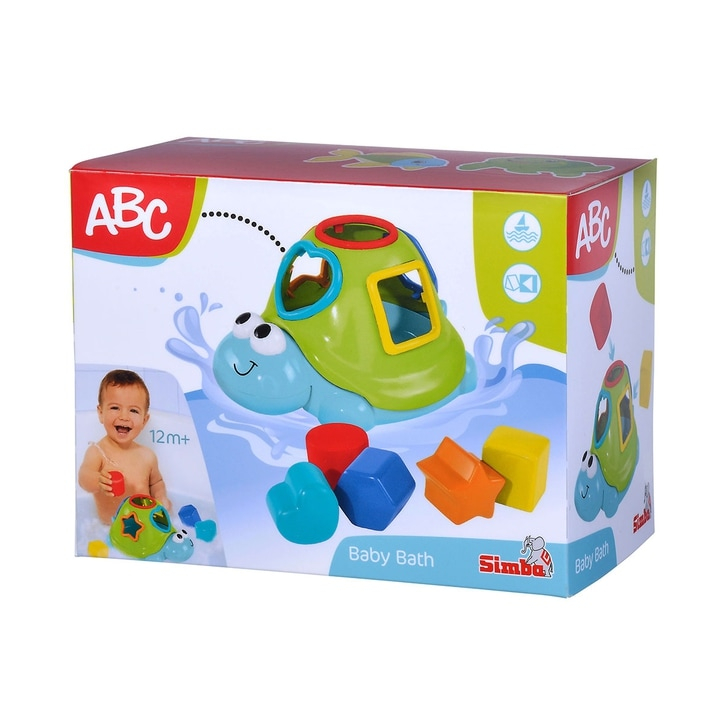 Jucarie cu sortator Simba ABC Floating Turtle Shape