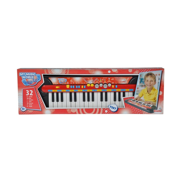 Jucarie Simba Orga My Music World Keyboard cu 32 clape