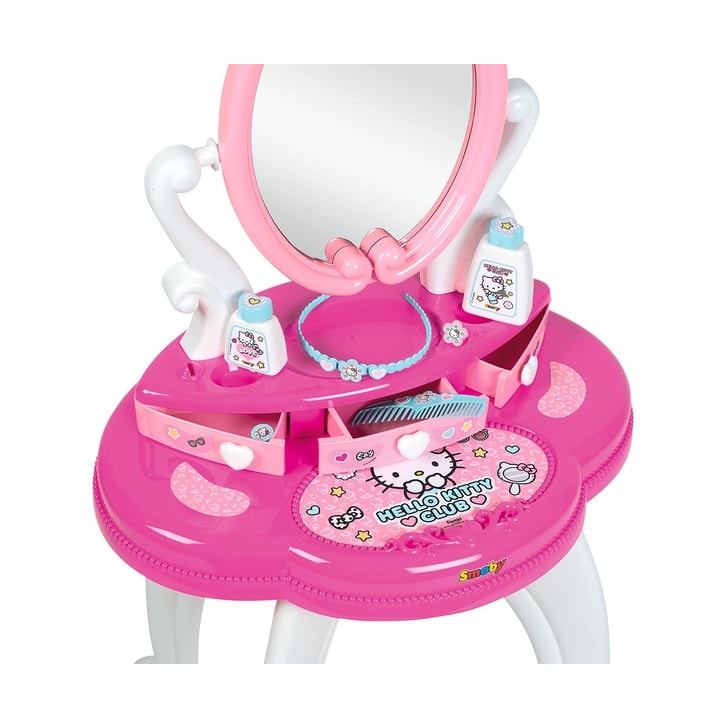 Jucarie Smoby Masuta de machiaj Hello Kitty Hairdresser 2 in 1
