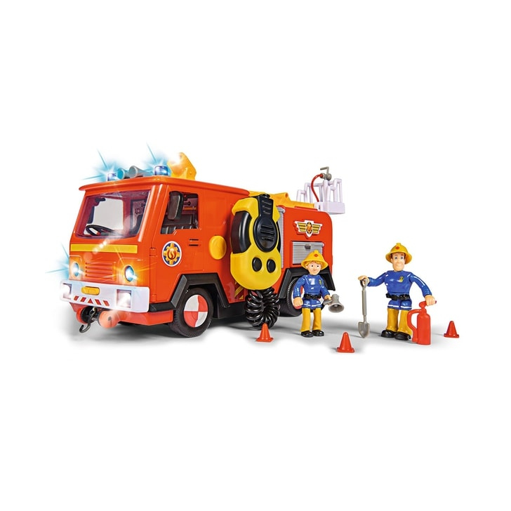 Masina de pompieri Simba Fireman Sam Mega Deluxe Jupiter cu 2 figurine si accesorii