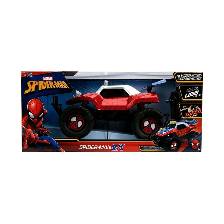 Masina Jada Toys Marvel Spider Man Buggy 1:14 cu telecomanda