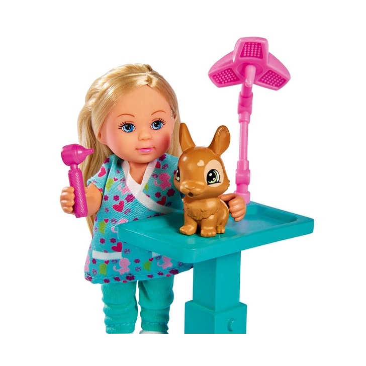 Set Simba Evi Love Doctor Evi Clinic papusa 12 cm cu accesorii
