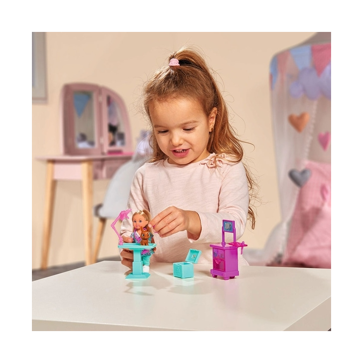 Set Simba Evi Love Doctor Evi Clinic papusa 12 cm cu accesorii