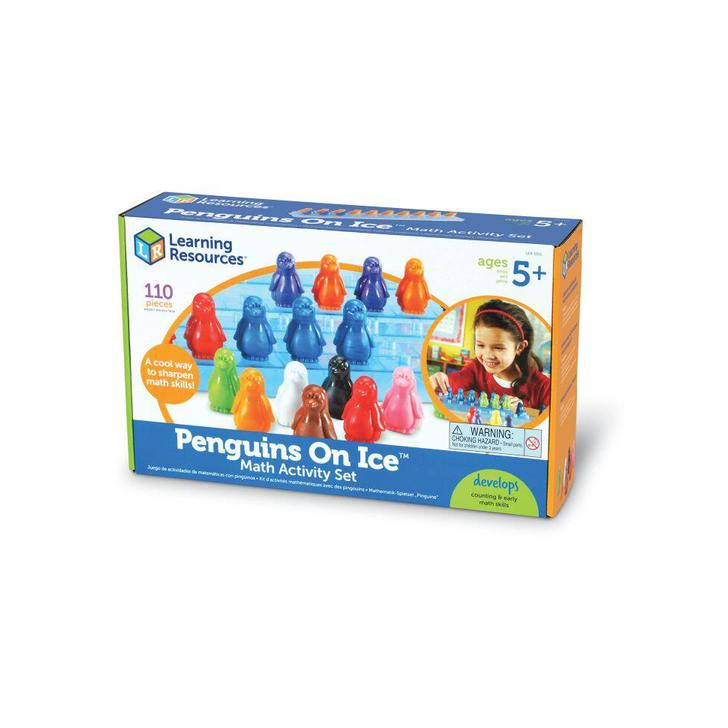 Set de matematica - pinguinii pe gheata