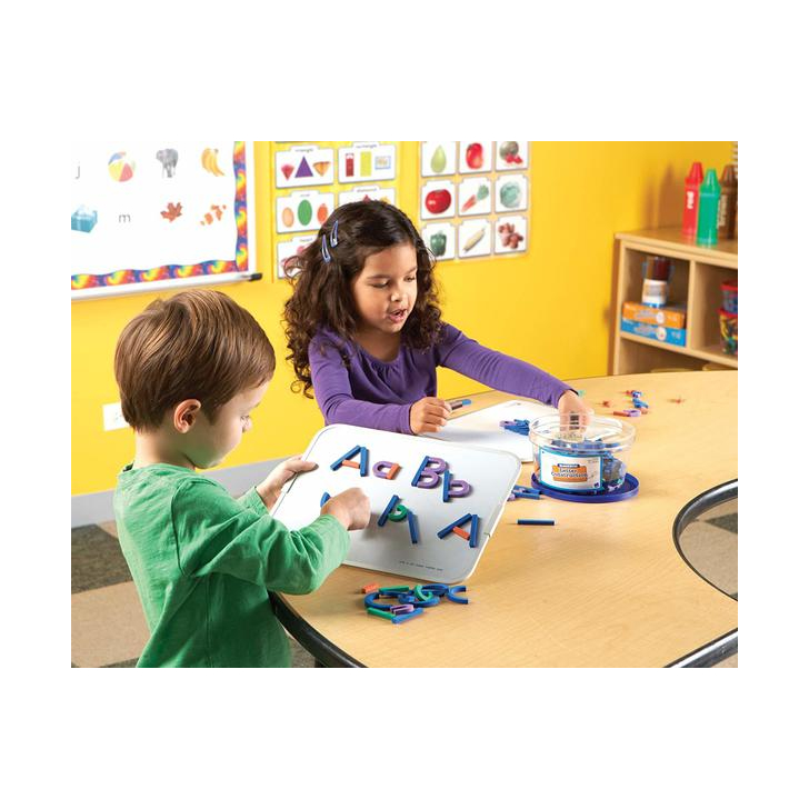 Set constructie magnetic - Litere si cifre