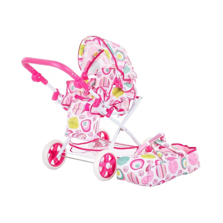 Carucior pentru papusi Chipolino Nelly white