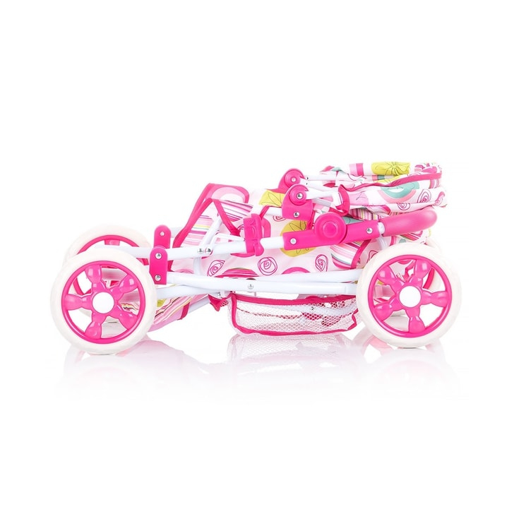 Carucior pentru papusi Chipolino Nelly white