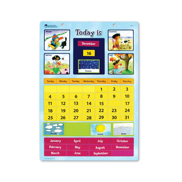 Calendar educativ magnetic