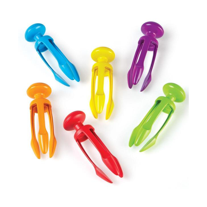 Set 6 carlige colorate
