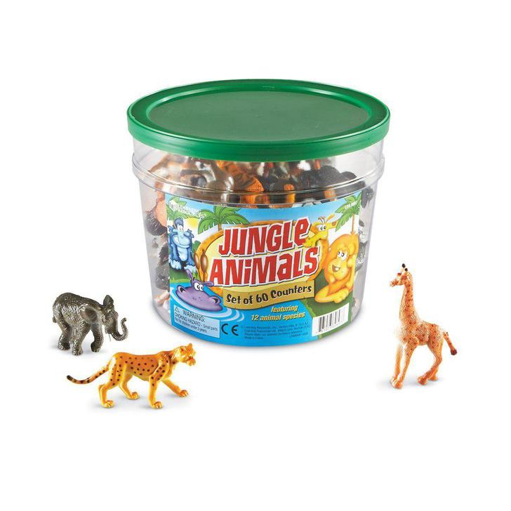 Set pentru sortat - Animalute din jungla