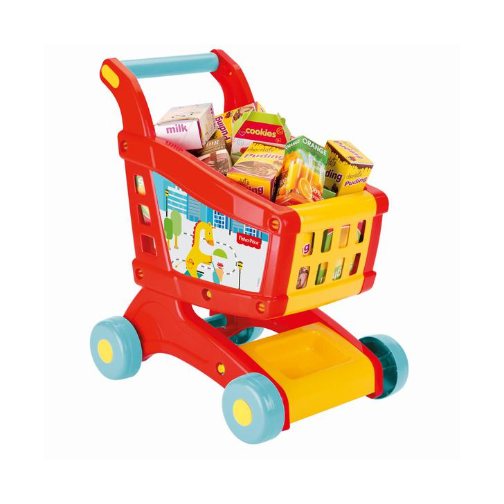 Carucior de cumparaturi cu accesorii