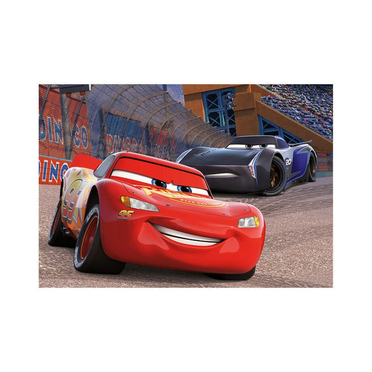 Puzzle 2 in 1 - Cars 3: Cursa cea mare (77 piese)