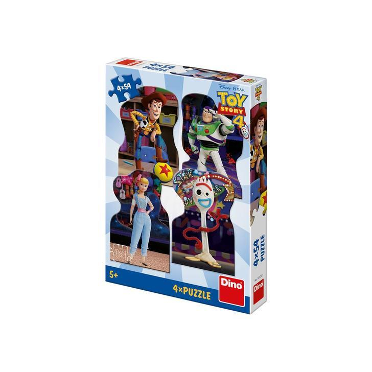 Puzzle 4 in 1 - TOY STORY 4 (54 piese)