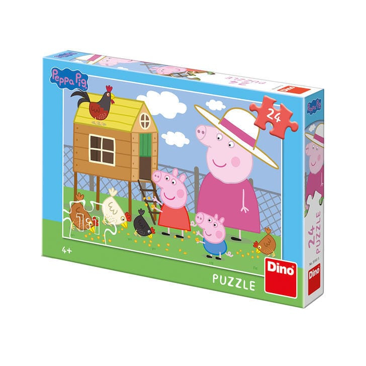 Puzzle - Peppa Pig - Puisorii (24 piese)