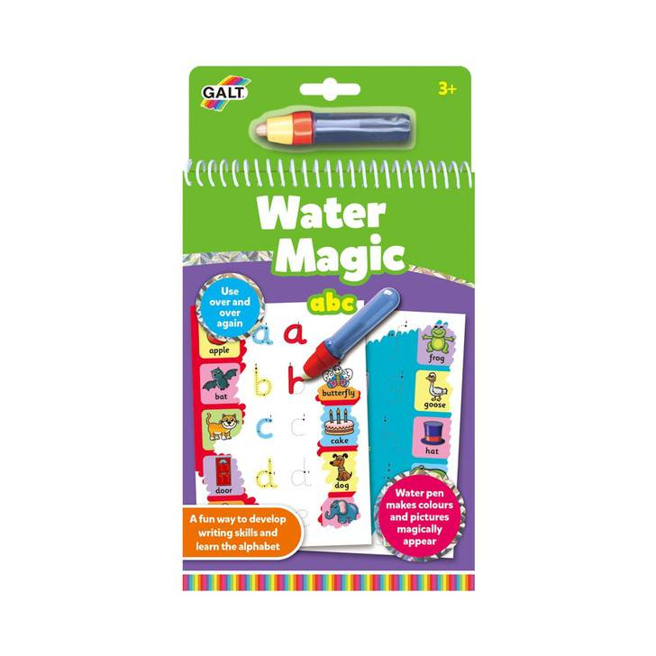 Water Magic: Carte de colorat ABC