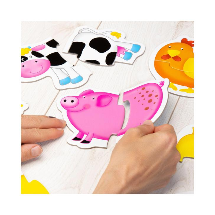 Baby Puzzle: Ferma (2 piese)