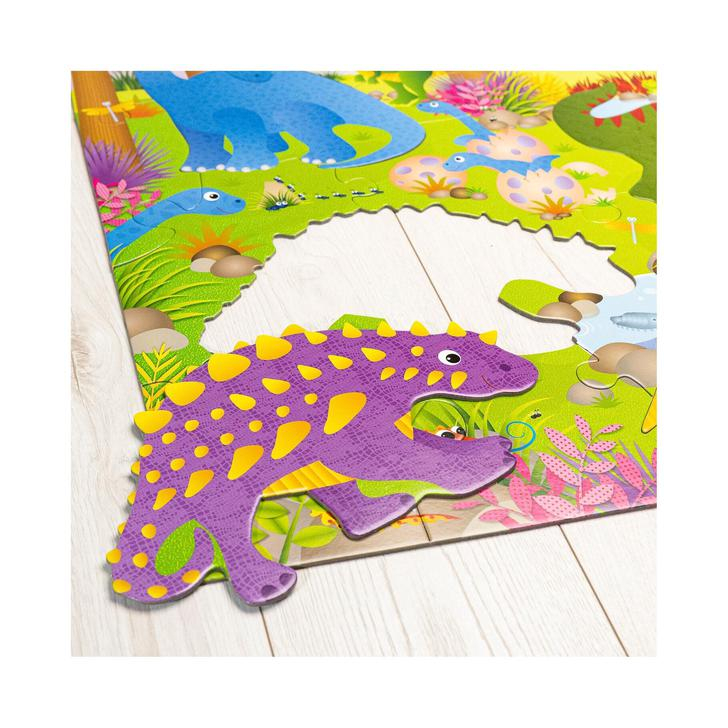 Giant Floor Puzzle: Dinozauri (30 piese)