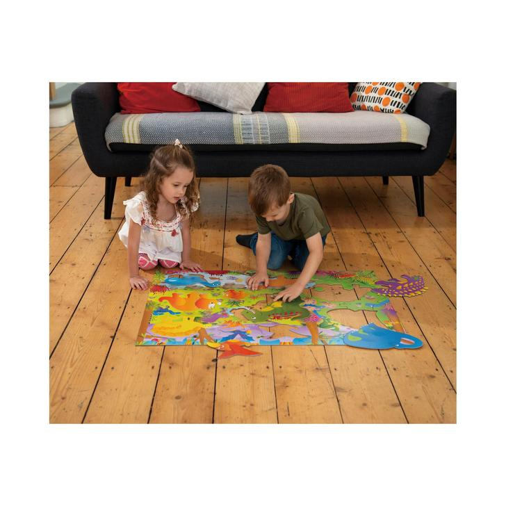 Giant Floor Puzzle: Dinozauri (30 piese)