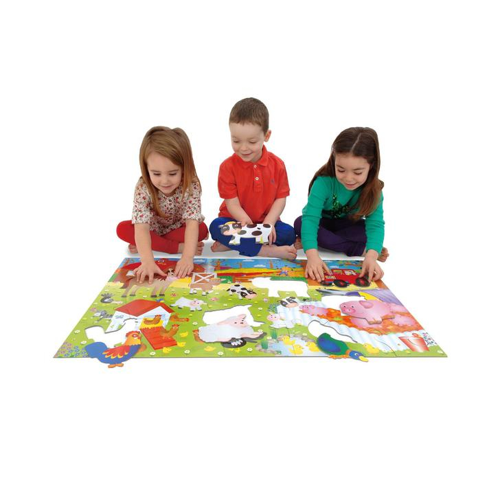 Giant Floor Puzzle: Ferma (30 piese)