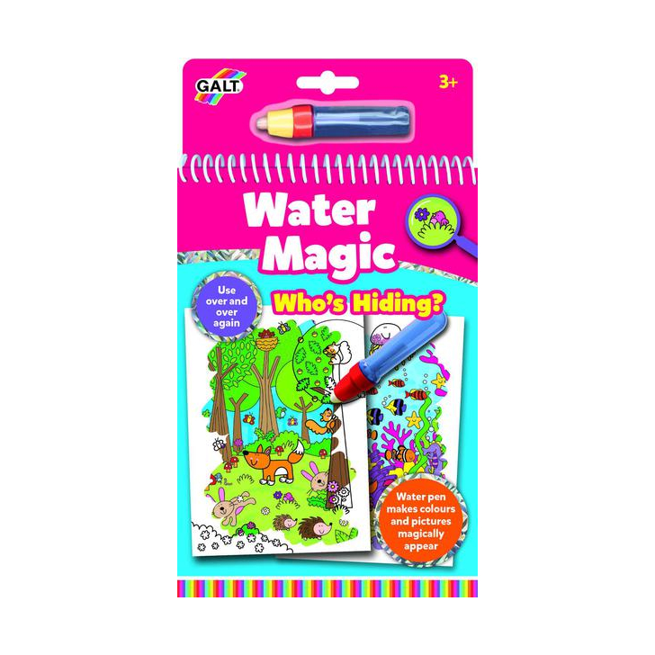 Water Magic: Carte de colorat Who's Hiding?