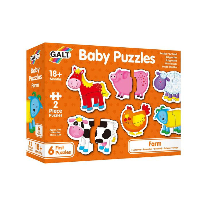 Baby Puzzle: Ferma (2 piese)