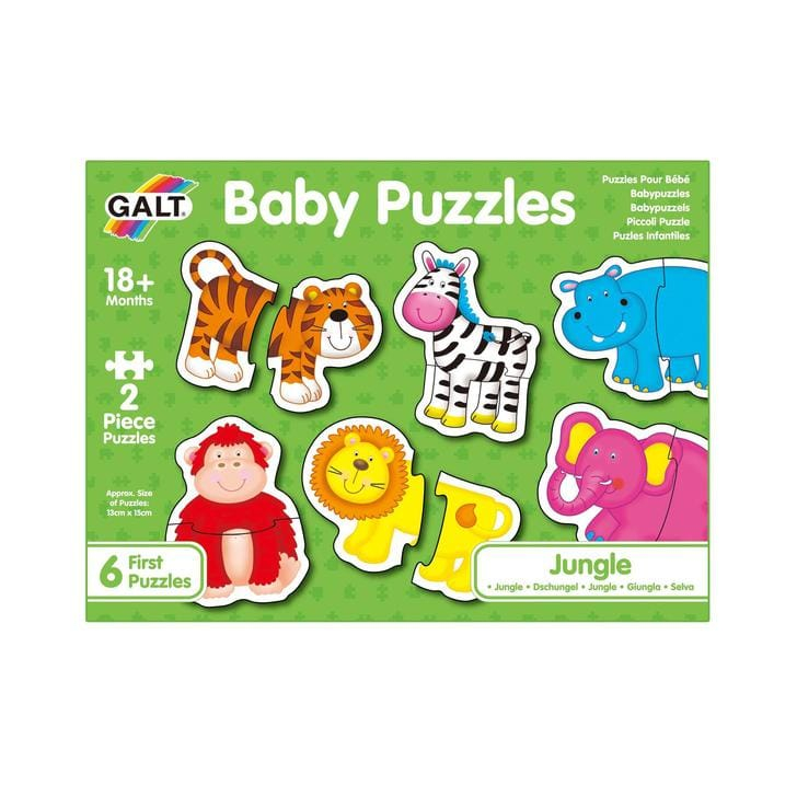Baby Puzzle: Animale din jungla (2 piese)