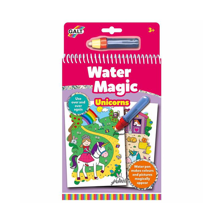 Water Magic: Carte de colorat Unicorni