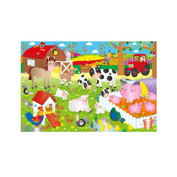 Giant Floor Puzzle: Ferma (30 piese)