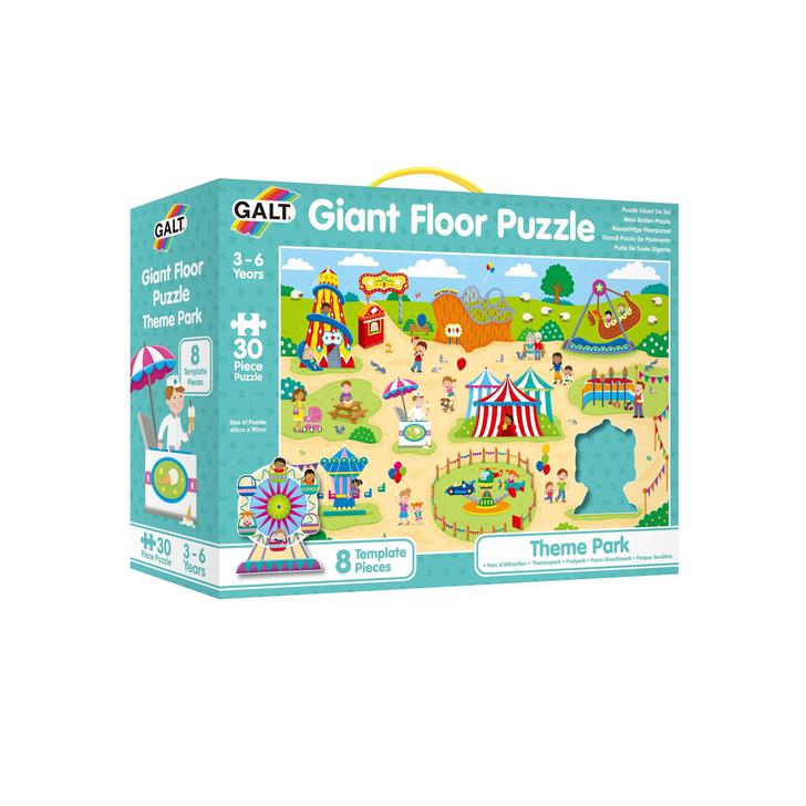 Giant Floor Puzzle: Parcul de distractii (30 piese)