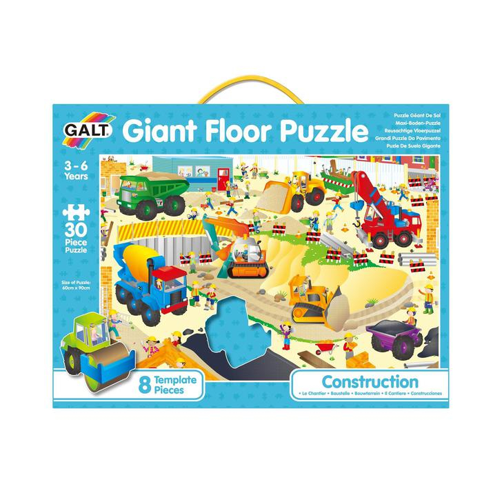 Giant Floor Puzzle: Santierul (30 piese)