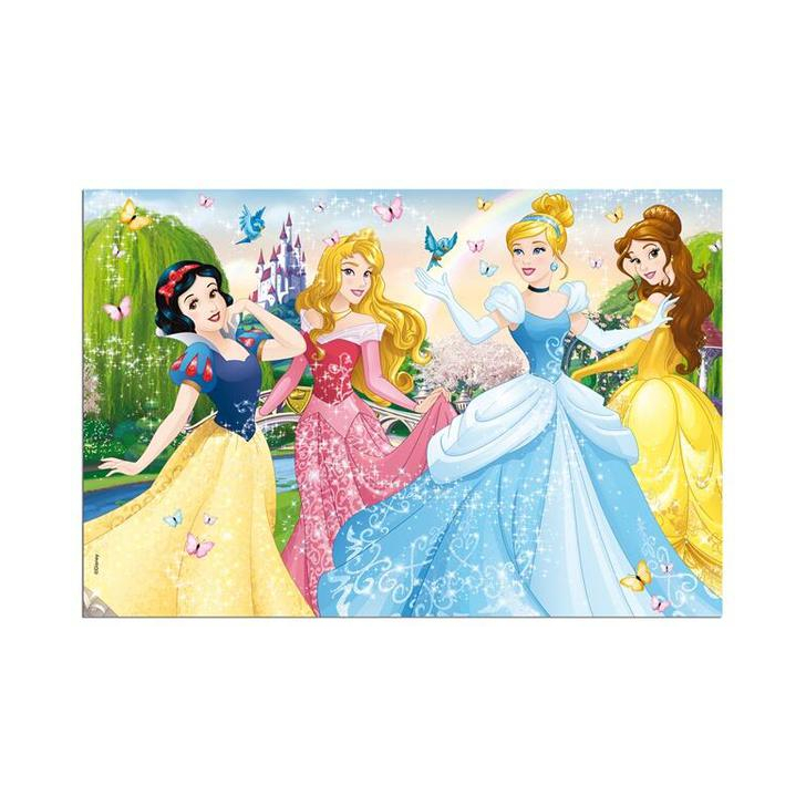 Puzzle de colorat - Printese Disney (60 piese)
