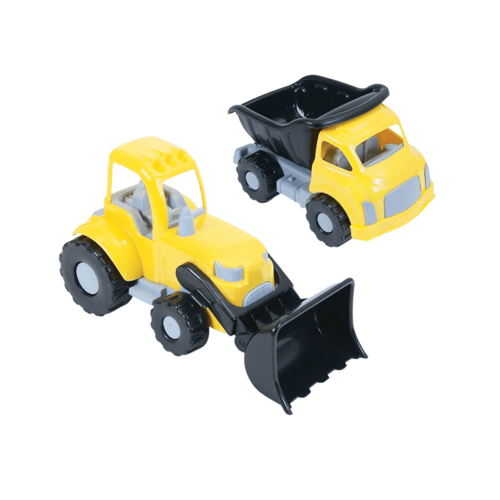 Camion si excavator