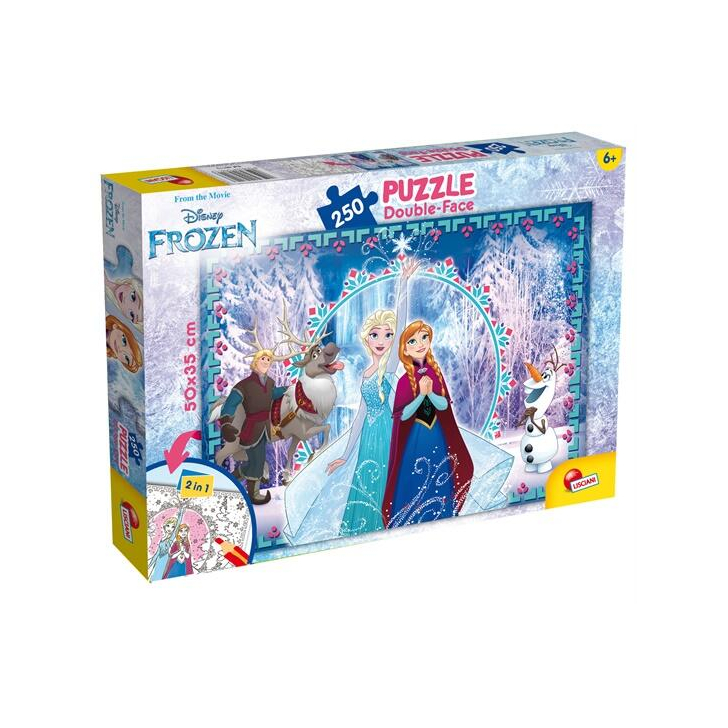 Puzzle de colorat - Frozen (250 piese)