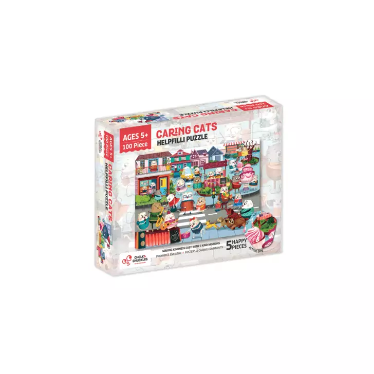 Puzzle cu surprize – Orasul faptelor bune