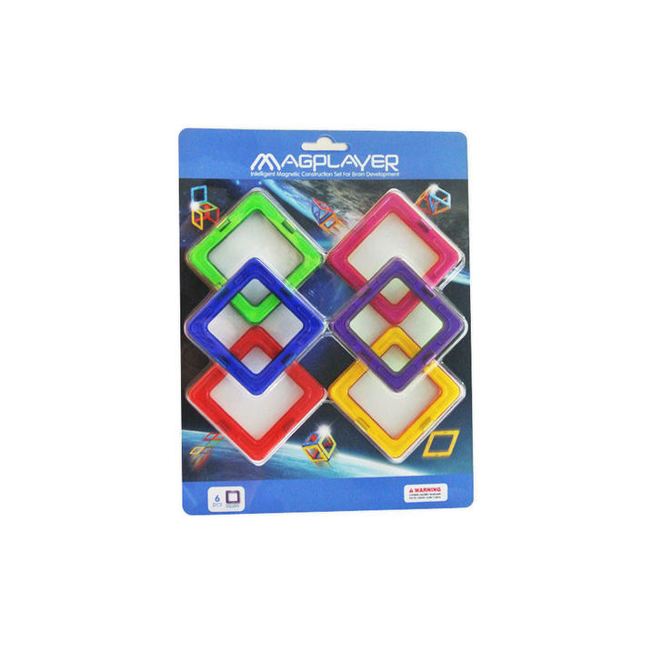 Joc de constructie magnetic - 6 piese