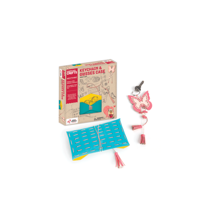 Set creativ - Breloc si etui ochelari