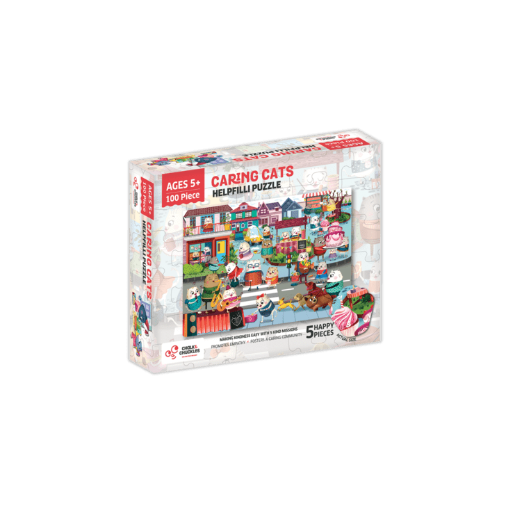 Puzzle cu surprize – Orasul faptelor bune